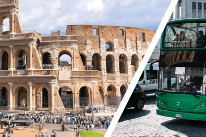 Colosseum, Arena, Roman Forum & Palatine Hill: Reserved Entrance + Bus Tour