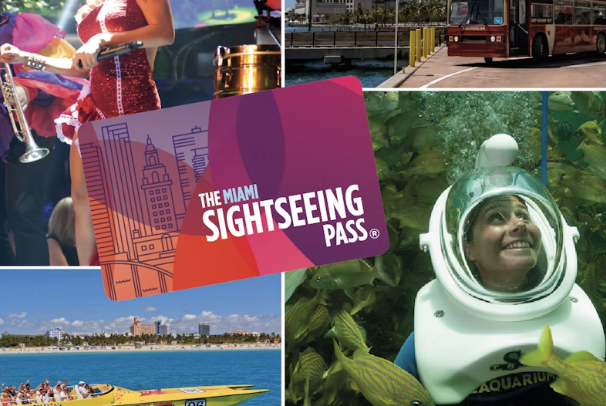 The Miami Sightseeing Flex Pass: Choice of 2 - 6 Attractions